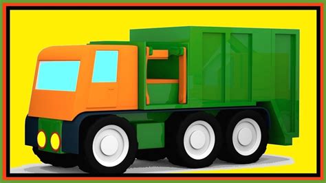 RECYCLING TRUCK - Construction Cartoon - Kid's Cartoons! - YouTube