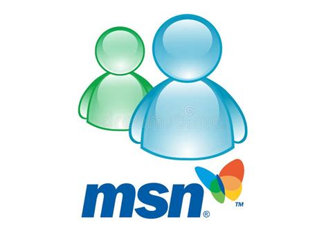 MSN Messenger Logo editorial stock photo. Illustration of format ...