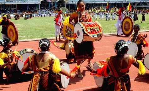 Kannada Rajyotsava celebrations at Kanteerava Stadium