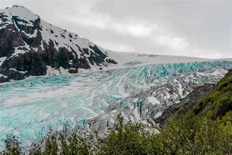 Exit Glacier, Kenai Fjords National Park, Alaska, Kenai Peninsula ...