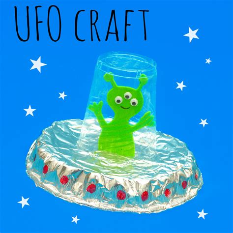 Recycled Alien UFO Space Craft — Doodle and Stitch