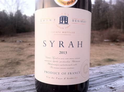 Wine Press: $8 French Syrah stunning red wine from Rhone region ...