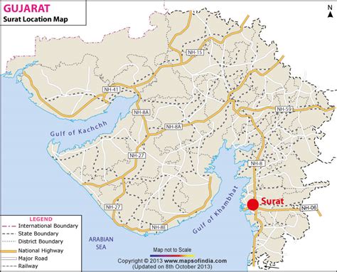 Surat In Map - Coach Carvalhal