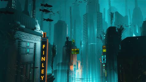 Bioshock Game Underwater 4k Wallpaper,HD Games Wallpapers,4k Wallpapers ...