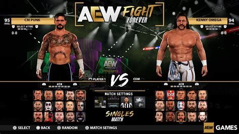 AEW Video Game: Fight Forever - Roster 160 Wrestler & Attire of AEW/ROH ...