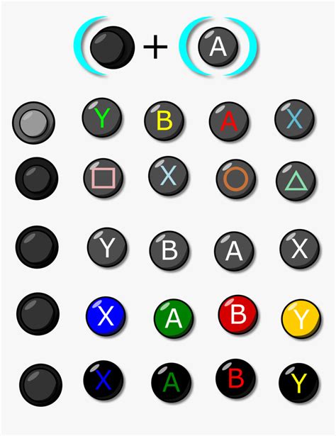 Transparent Xbox - Xbox Controller Buttons Png, Png Download - kindpng