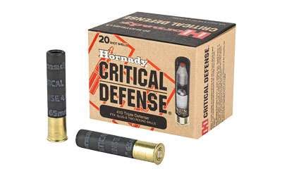 Hornady Critical Defense 410GA 2.5" Defender - 20 Round Box , Southern ...