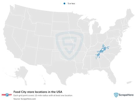 List of all Food City store locations in the USA - ScrapeHero Data Store