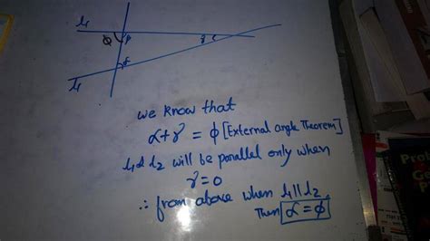 Question about Euclid's parallel postulate (5th postulate).