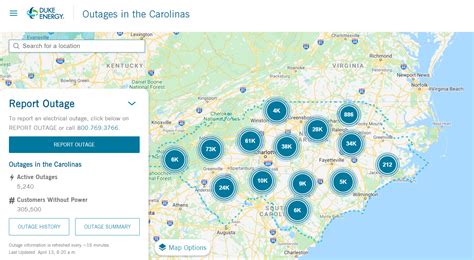 Duke Energy Power Outage Map | Best New 2020