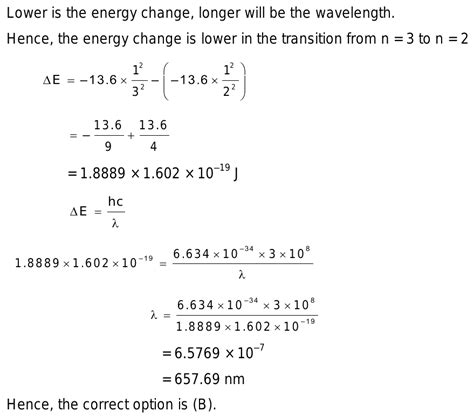 What will be the longest wavelength line in Balmer series of spectrum ...