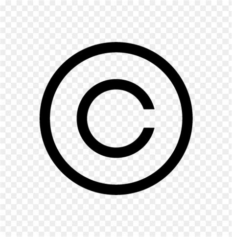 Copyright Symbol Vector Free Download - 468614 | TOPpng