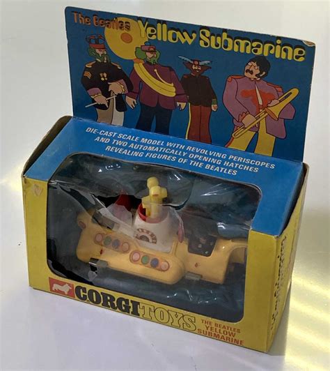 Lot 234 - THE BEATLES - CORGI YELLOW SUBMARINE IN BOX.