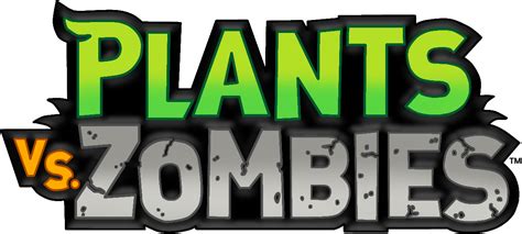 The new Plants Vs Zombies logo but it has the colours of the old one ...