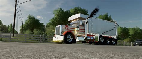 Doomsday peterbilt 389 dump truck v1.0 LS22 Mod / LS25 Mods