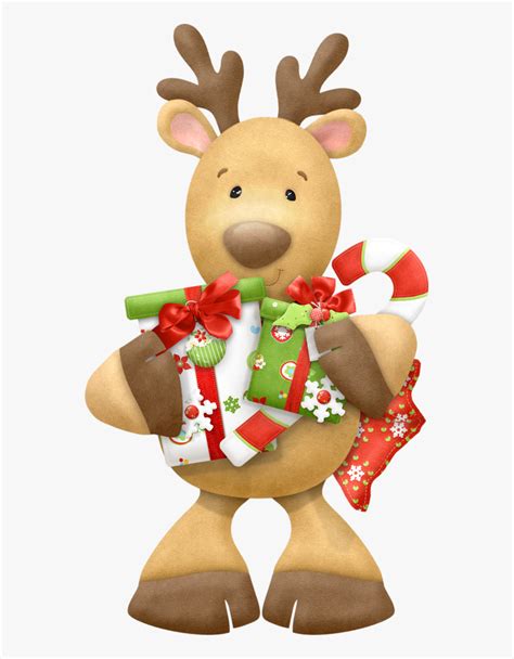 Funny Christmas Reindeer Clipart Clipartxtras - Christmas Reindeer Clip ...