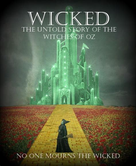 Wicked Musical Poster by remmed on DeviantArt