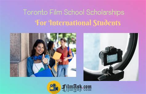 Toronto Film School Scholarships For International Students - Film Ask