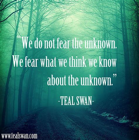 Fear Of The Unknown Quotes. QuotesGram