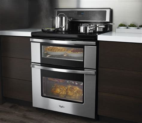 Whirlpool Induction Double Oven Freestanding Range WGI925C0BS - A ...