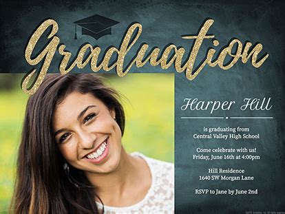 Virtual Graduation Invitation Instant Download Editable Graduation ...