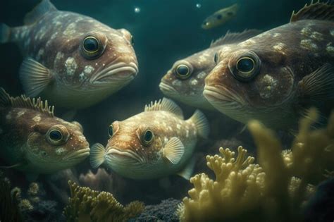 Premium AI Image | Blob Sculpin Fish Underwater Lush Nature by ...