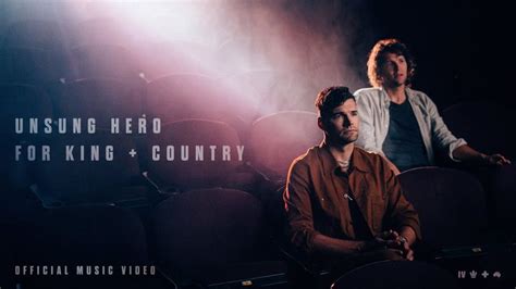 for KING & COUNTRY - Unsung Hero (Official Music Video) - YouTube in ...