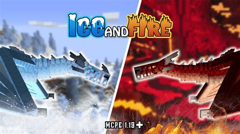 Ice and Fire Addon (1.20) - MCPE/Bedrock Dragon Mod - 9Minecraft.Net