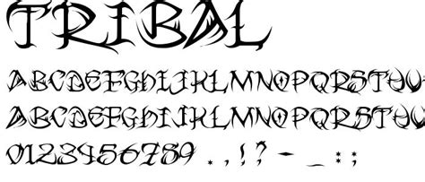 Tribal Font | Tattoo fonts, Free tattoo fonts, Tattoo lettering design