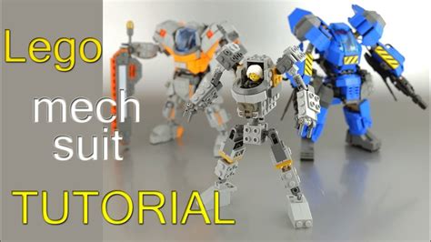 Lego mech suit! Tutorial - YouTube