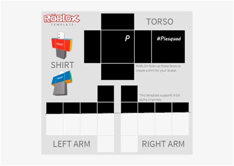 Black Roblox Shirt Template