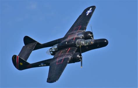 Northrop P-61 Black Widow, plane, northrop, widow, black, HD wallpaper ...