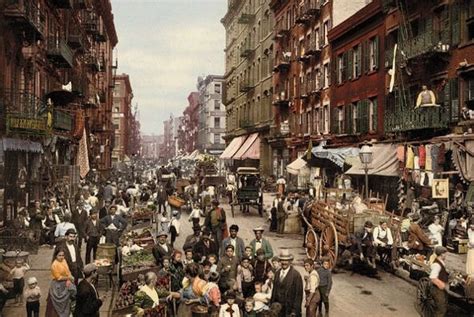 Colorized photo of NYC Lower East Side, 1890's. http://t.co/U… | Nueva ...