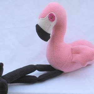 Pink Flamingo Plush Toy - Etsy