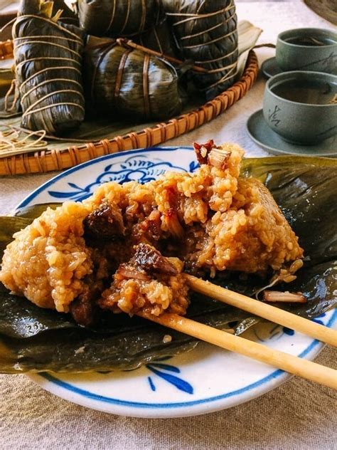 Shanghai Style Pork Zongzi (Sticky Rice Dumplings) - The Woks of Life