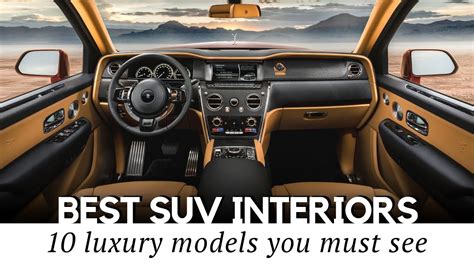 Top 10 New Luxury SUVs with the Most Expensive Interior Designs in 2019 ...