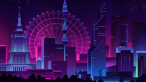 Neon City wallpaper : r/outrun