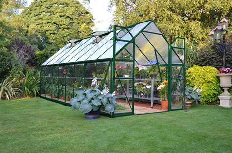 Balance 8′ x 16′ Hobby Greenhouse – Green 763552407276 | Greenhouses Etc