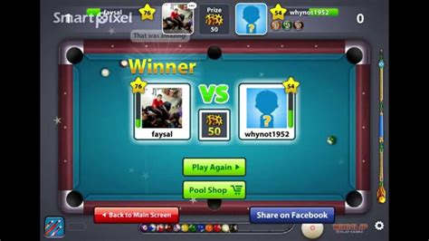 How to win in Miniclip 8 Ball in one shot - YouTube