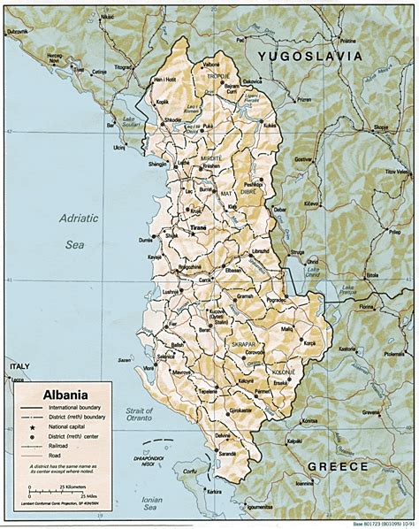 Albania Maps - Perry-Castañeda Map Collection - UT Library Online