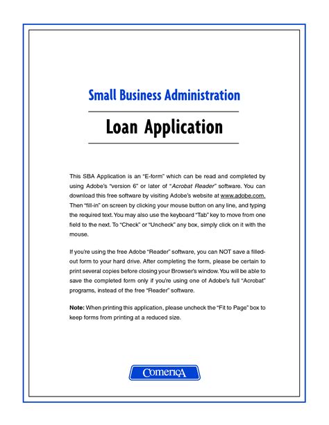 Business Loan Application Letter Sample - Free Printable Documents