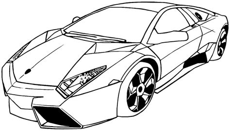 Toy Cars Coloring Page