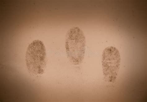 Fingerprints on Crime Scene, Criminology Stock Image - Image of mystery ...