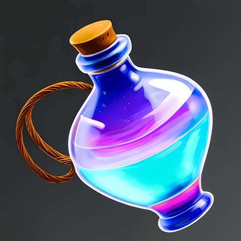 Premium AI Image | Colorful bottle model for game ideas