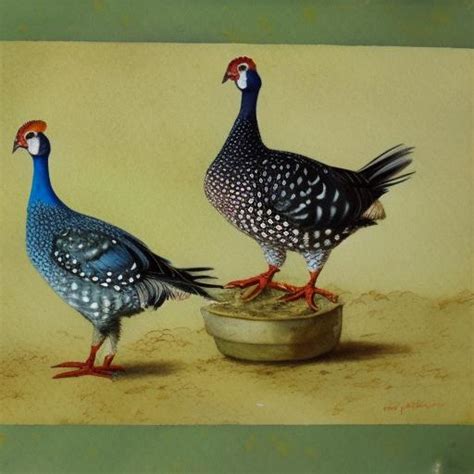 differnt guinea fowl breeds