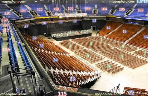 Uncasville Mohegan Sun Arena seating chart - View from Section 115 ...