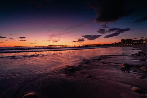 Beautiful Ventura Pier Sunset Photography Print Wall Art Photograph by ...