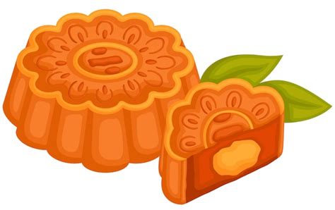 Premium Vector | Mooncake