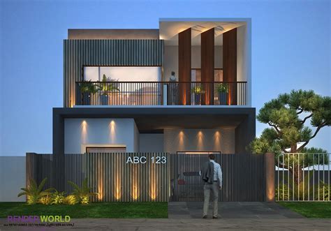 Latest Modern Exterior Modern House Front Elevation Designs – TRENDECORS