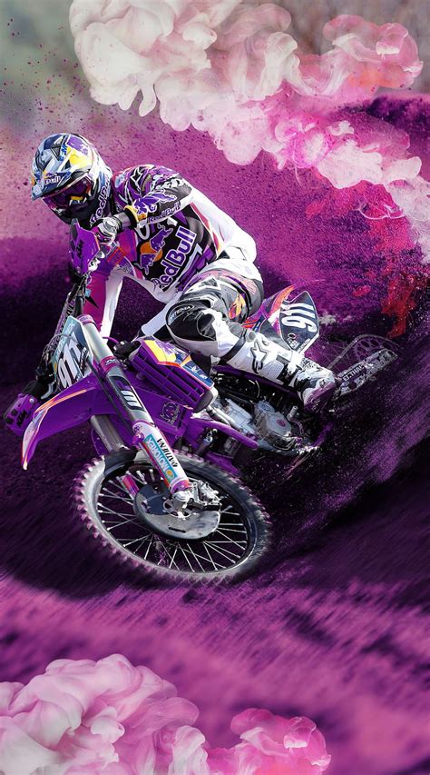 Drippy Dirt Bike Wallpaper